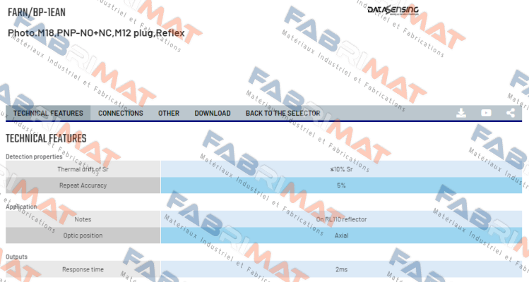 FARN/BP-1EAN Micro Detectors / Diell (now Datasensing)