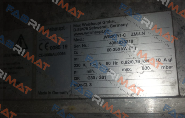 23232621 Weishaupt