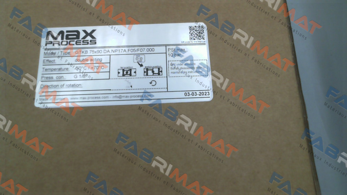 GTKB.75x90.DA.NP17A.F05/F07.000 GT Attuatori