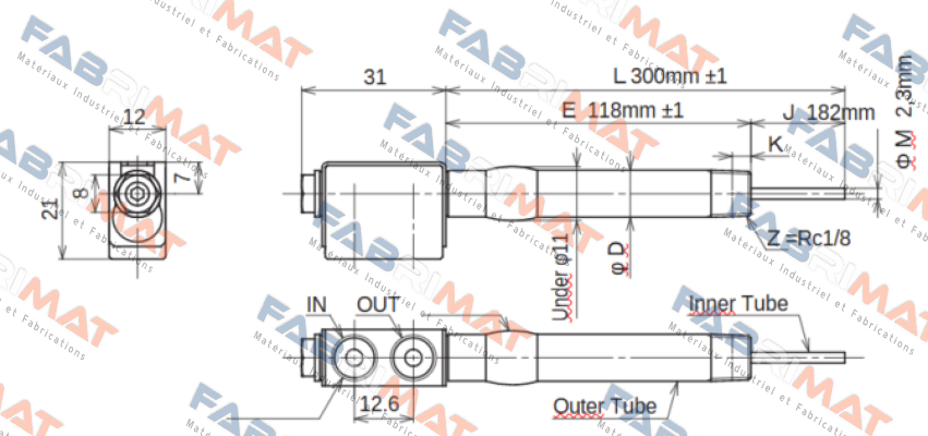 JC-KRM-10-L300-E118-J182-M2.3 Ahresty-tec