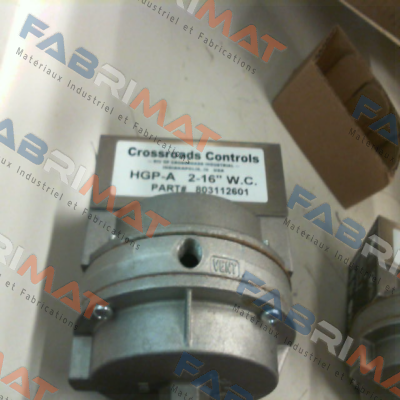 803112601 / HGP-A 2-16 ANTUNES CONTROLS