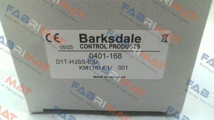 0401-168 D1T-H3SS-EXI Barksdale