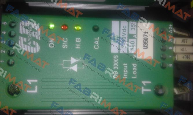 CD3000S 1PH/35A/440V/480V/12-24V/SSR/ZC/NF/HB CD AUTOMATION