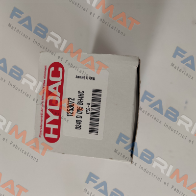 Mat No. 1253072, Type: 0240 D 005 BH4HC Hydac