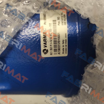 ART04036 / RCV 352 P 6,93 D35 P100 B5 B3 Varmec