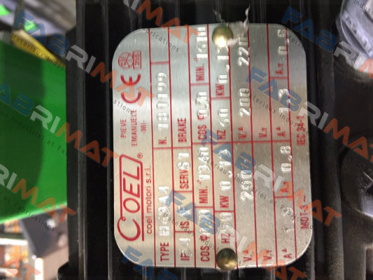 H63A4 AC200V　　  COEL MOTOR 