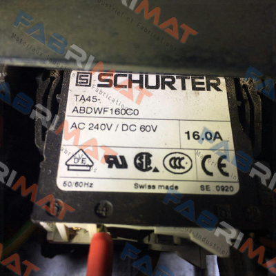 TA45-ABDWF160C0 (1 pack, 1x20 pcs)  Schurter